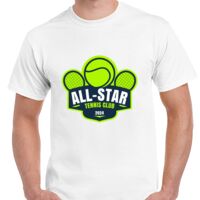 T-shirt Gildan Hammer adulte, manches courtes, 100% coton épais et doux, 203 g/m², tailles S au 5XL. Vignette