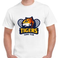 T-shirt Gildan Hammer adulte, manches courtes, 100% coton épais et doux, 203 g/m², tailles S au 5XL. Vignette