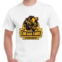 T-shirt Gildan Hammer adulte, manches courtes, 100% coton épais et doux, 203 g/m², tailles S au 5XL. Vignette