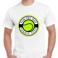 T-shirt Gildan Hammer adulte, manches courtes, 100% coton épais et doux, 203 g/m², tailles S au 5XL. Vignette