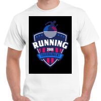 T-shirt Gildan Hammer adulte, manches courtes, 100% coton épais et doux, 203 g/m², tailles S au 5XL. Vignette