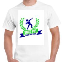 T-shirt Gildan Hammer adulte, manches courtes, 100% coton épais et doux, 203 g/m², tailles S au 5XL. Vignette