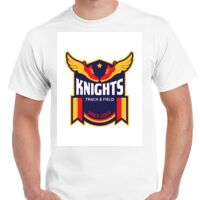 T-shirt Gildan Hammer adulte, manches courtes, 100% coton épais et doux, 203 g/m², tailles S au 5XL. Vignette