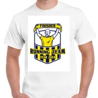 T-shirt Gildan Hammer adulte, manches courtes, 100% coton épais et doux, 203 g/m², tailles S au 5XL. Vignette