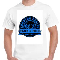 T-shirt Gildan Hammer adulte, manches courtes, 100% coton épais et doux, 203 g/m², tailles S au 5XL. Vignette