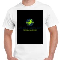 T-shirt Gildan Hammer adulte, manches courtes, 100% coton épais et doux, 203 g/m², tailles S au 5XL. Vignette