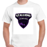 T-shirt Gildan Hammer adulte, manches courtes, 100% coton épais et doux, 203 g/m², tailles S au 5XL. Vignette