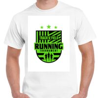 T-shirt Gildan Hammer adulte, manches courtes, 100% coton épais et doux, 203 g/m², tailles S au 5XL. Vignette