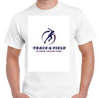 T-shirt Gildan Hammer adulte, manches courtes, 100% coton épais et doux, 203 g/m², tailles S au 5XL. Vignette