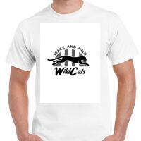 T-shirt Gildan Hammer adulte, manches courtes, 100% coton épais et doux, 203 g/m², tailles S au 5XL. Vignette