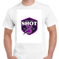 T-shirt Gildan Hammer adulte, manches courtes, 100% coton épais et doux, 203 g/m², tailles S au 5XL. Vignette