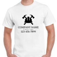 T-shirt Gildan Hammer adulte, manches courtes, 100% coton épais et doux, 203 g/m², tailles S au 5XL. Vignette