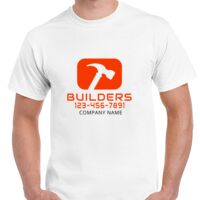 T-shirt Gildan Hammer adulte, manches courtes, 100% coton épais et doux, 203 g/m², tailles S au 5XL. Vignette