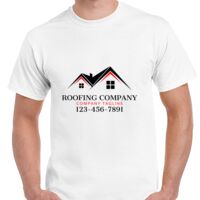 T-shirt Gildan Hammer adulte, manches courtes, 100% coton épais et doux, 203 g/m², tailles S au 5XL. Vignette