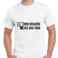 T-shirt Gildan Hammer adulte, manches courtes, 100% coton épais et doux, 203 g/m², tailles S au 5XL. Vignette