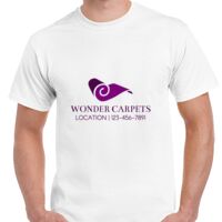 T-shirt Gildan Hammer adulte, manches courtes, 100% coton épais et doux, 203 g/m², tailles S au 5XL. Vignette