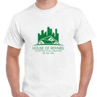 T-shirt Gildan Hammer adulte, manches courtes, 100% coton épais et doux, 203 g/m², tailles S au 5XL. Vignette