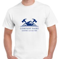 T-shirt Gildan Hammer adulte, manches courtes, 100% coton épais et doux, 203 g/m², tailles S au 5XL. Vignette