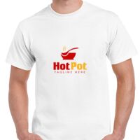 T-shirt Gildan Hammer adulte, manches courtes, 100% coton épais et doux, 203 g/m², tailles S au 5XL. Vignette