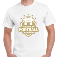 T-shirt Gildan Hammer adulte, manches courtes, 100% coton épais et doux, 203 g/m², tailles S au 5XL. Vignette