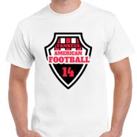 T-shirt Gildan Hammer adulte, manches courtes, 100% coton épais et doux, 203 g/m², tailles S au 5XL. Vignette