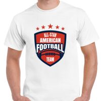 T-shirt Gildan Hammer adulte, manches courtes, 100% coton épais et doux, 203 g/m², tailles S au 5XL. Vignette