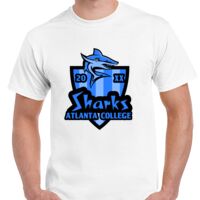 T-shirt Gildan Hammer adulte, manches courtes, 100% coton épais et doux, 203 g/m², tailles S au 5XL. Vignette