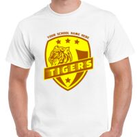 T-shirt Gildan Hammer adulte, manches courtes, 100% coton épais et doux, 203 g/m², tailles S au 5XL. Vignette