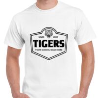 T-shirt Gildan Hammer adulte, manches courtes, 100% coton épais et doux, 203 g/m², tailles S au 5XL. Vignette