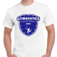 T-shirt Gildan Hammer adulte, manches courtes, 100% coton épais et doux, 203 g/m², tailles S au 5XL. Vignette