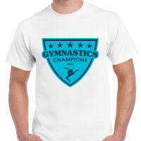 T-shirt Gildan Hammer adulte, manches courtes, 100% coton épais et doux, 203 g/m², tailles S au 5XL. Vignette