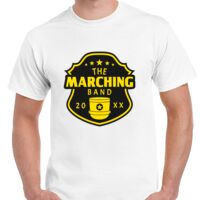 T-shirt Gildan Hammer adulte, manches courtes, 100% coton épais et doux, 203 g/m², tailles S au 5XL. Vignette