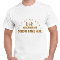 T-shirt Gildan Hammer adulte, manches courtes, 100% coton épais et doux, 203 g/m², tailles S au 5XL. Vignette