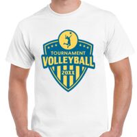 T-shirt Gildan Hammer adulte, manches courtes, 100% coton épais et doux, 203 g/m², tailles S au 5XL. Vignette