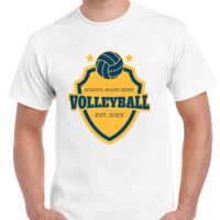 T-shirt Gildan Hammer adulte, manches courtes, 100% coton épais et doux, 203 g/m², tailles S au 5XL. Vignette