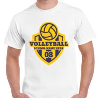 T-shirt Gildan Hammer adulte, manches courtes, 100% coton épais et doux, 203 g/m², tailles S au 5XL. Vignette