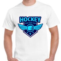 T-shirt Gildan Hammer adulte, manches courtes, 100% coton épais et doux, 203 g/m², tailles S au 5XL. Vignette