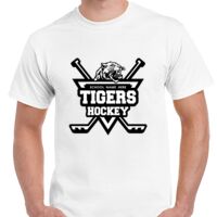 T-shirt Gildan Hammer adulte, manches courtes, 100% coton épais et doux, 203 g/m², tailles S au 5XL. Vignette