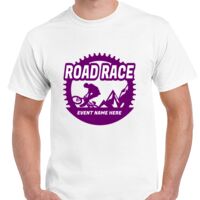 T-shirt Gildan Hammer adulte, manches courtes, 100% coton épais et doux, 203 g/m², tailles S au 5XL. Vignette