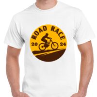 T-shirt Gildan Hammer adulte, manches courtes, 100% coton épais et doux, 203 g/m², tailles S au 5XL. Vignette