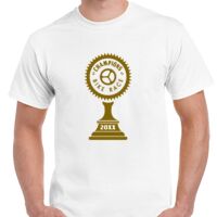T-shirt Gildan Hammer adulte, manches courtes, 100% coton épais et doux, 203 g/m², tailles S au 5XL. Vignette