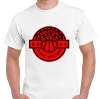 T-shirt Gildan Hammer adulte, manches courtes, 100% coton épais et doux, 203 g/m², tailles S au 5XL. Vignette