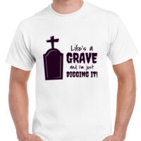 T-shirt Gildan Hammer adulte, manches courtes, 100% coton épais et doux, 203 g/m², tailles S au 5XL. Vignette