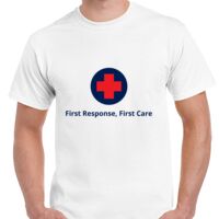 T-shirt Gildan Hammer adulte, manches courtes, 100% coton épais et doux, 203 g/m², tailles S au 5XL. Vignette