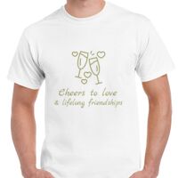 T-shirt Gildan Hammer adulte, manches courtes, 100% coton épais et doux, 203 g/m², tailles S au 5XL. Vignette