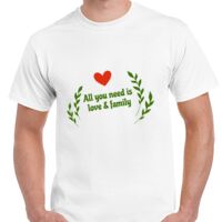 T-shirt Gildan Hammer adulte, manches courtes, 100% coton épais et doux, 203 g/m², tailles S au 5XL. Vignette