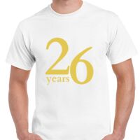 T-shirt Gildan Hammer adulte, manches courtes, 100% coton épais et doux, 203 g/m², tailles S au 5XL. Vignette