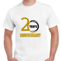 T-shirt Gildan Hammer adulte, manches courtes, 100% coton épais et doux, 203 g/m², tailles S au 5XL. Vignette