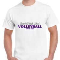 T-shirt Gildan Hammer adulte, manches courtes, 100% coton épais et doux, 203 g/m², tailles S au 5XL. Vignette