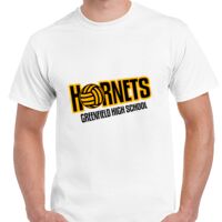 T-shirt Gildan Hammer adulte, manches courtes, 100% coton épais et doux, 203 g/m², tailles S au 5XL. Vignette